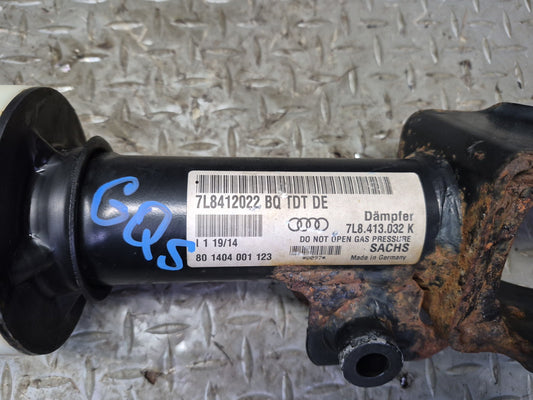 07-15 Audi 4L Q7 AWD Set of 2 Front Left & Right Strut Shock Absorber OEM