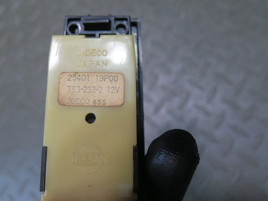 85-88 Nissan Z31 300ZX 2+0 Left Door Master Power Window Switch 25401-19P00 OEM