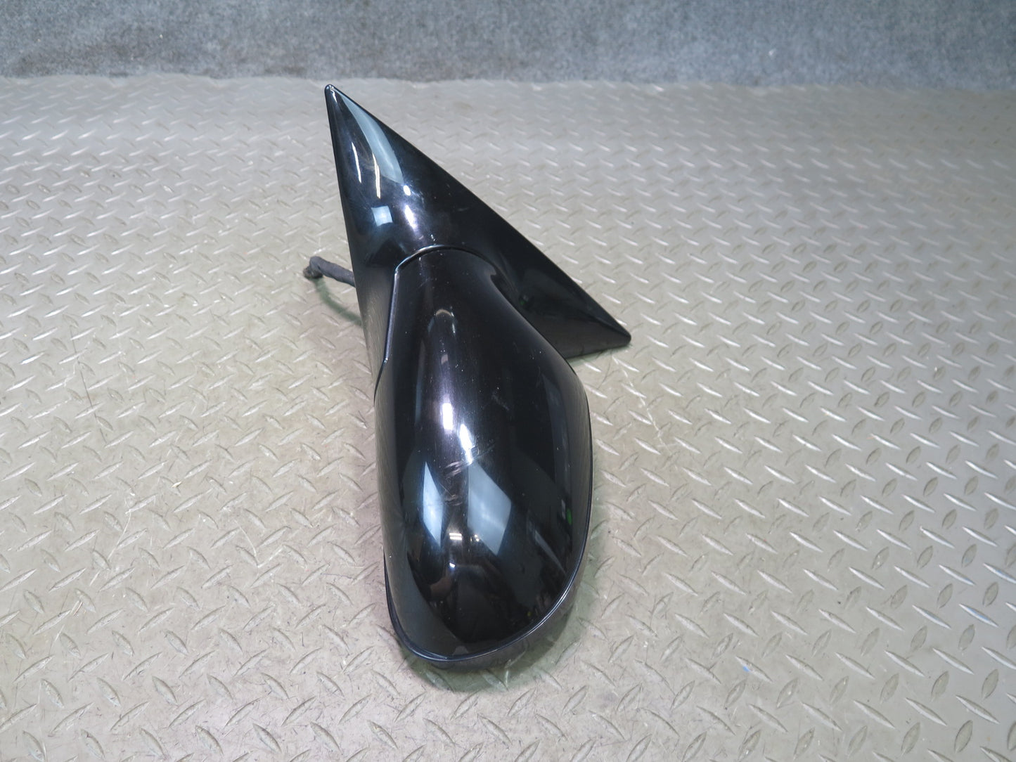 99-02 Mercedes R129 SL Left Door Exterior Side View Mirror Glass Discoloration