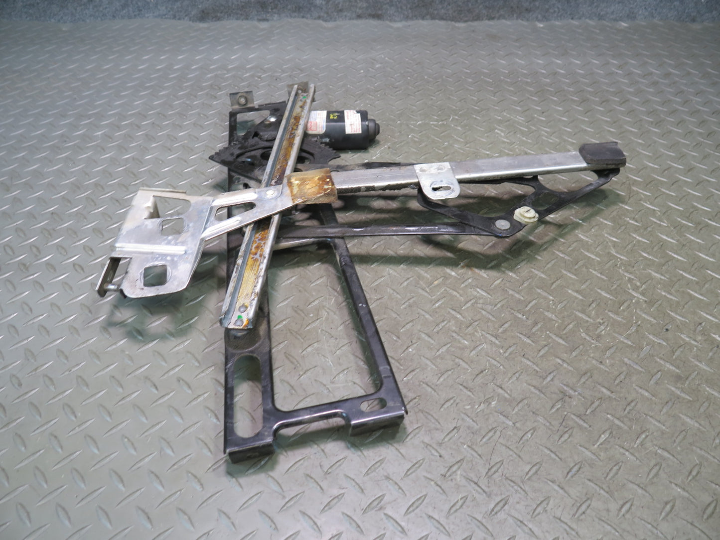 84-96 Chevrolet Corvette C4 Left Door Window Regulator w Motor OEM