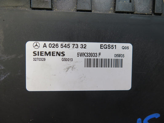 98-02 Mercedes R129 SL500 TCM TCU Transmission Control Module 0265457332 OEM
