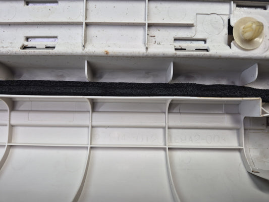 08-12 Lexus UVF46L LS600hL Set of 2 Front Door Scuff Sill Plate Trim Panel OEM