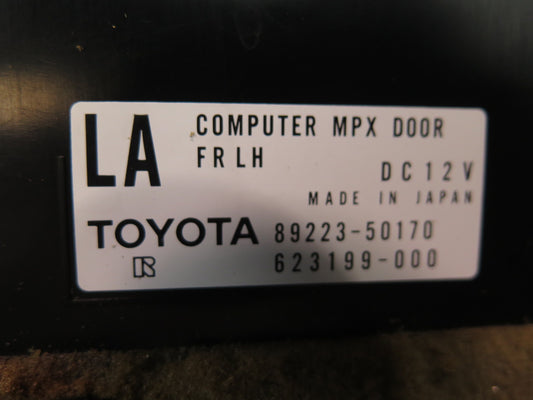 01-03 Lexus UCF30L LS430 Front Left Door Control Module 89223-50170 OEM