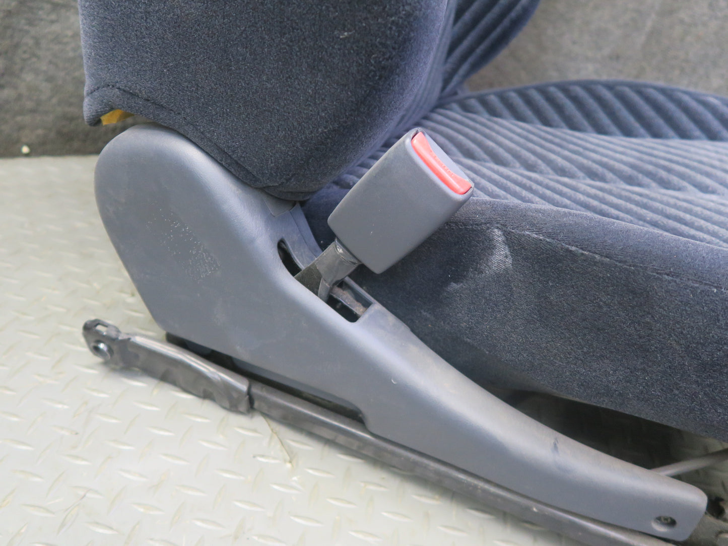 96-98 Toyota MARK2 JZX100 Tourer Front Cloth Seat w Trim Set 37k Miles Damaged