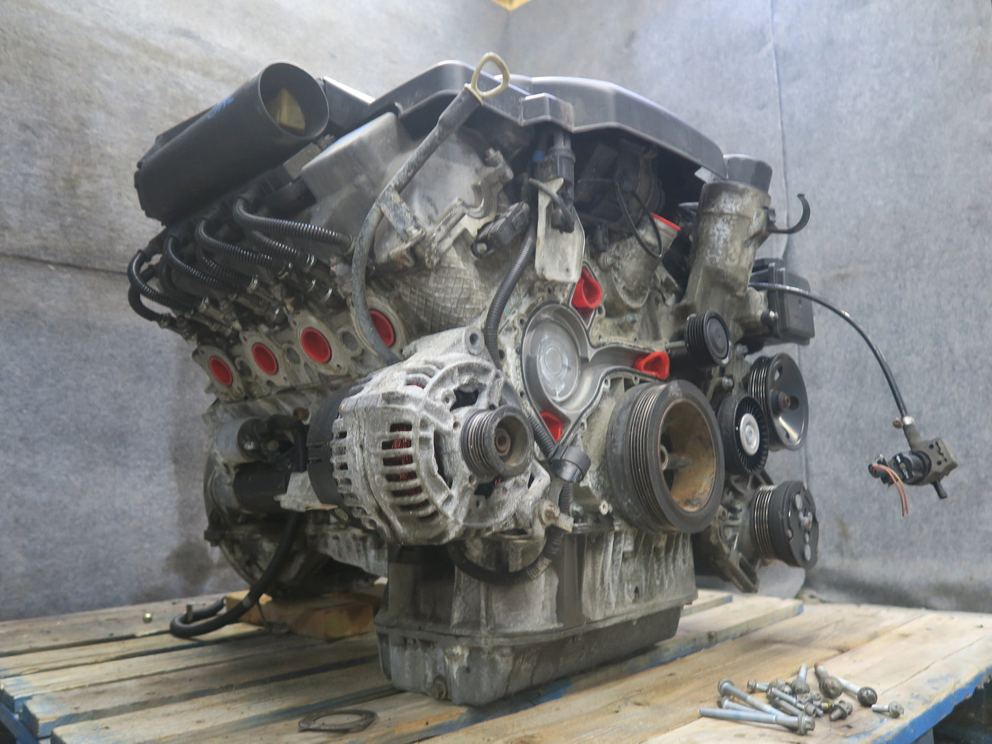 99-02 Mercedes R129 SL500 5.0L M113 113.961 Complete Engine Motor 134k Miles OEM