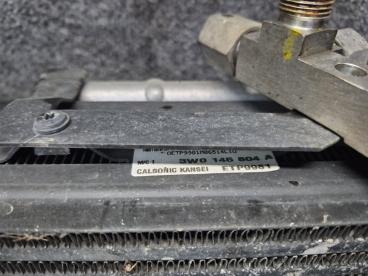 03-10 Bentley Continental GT Right Intercooler Radiator 3W0145804A