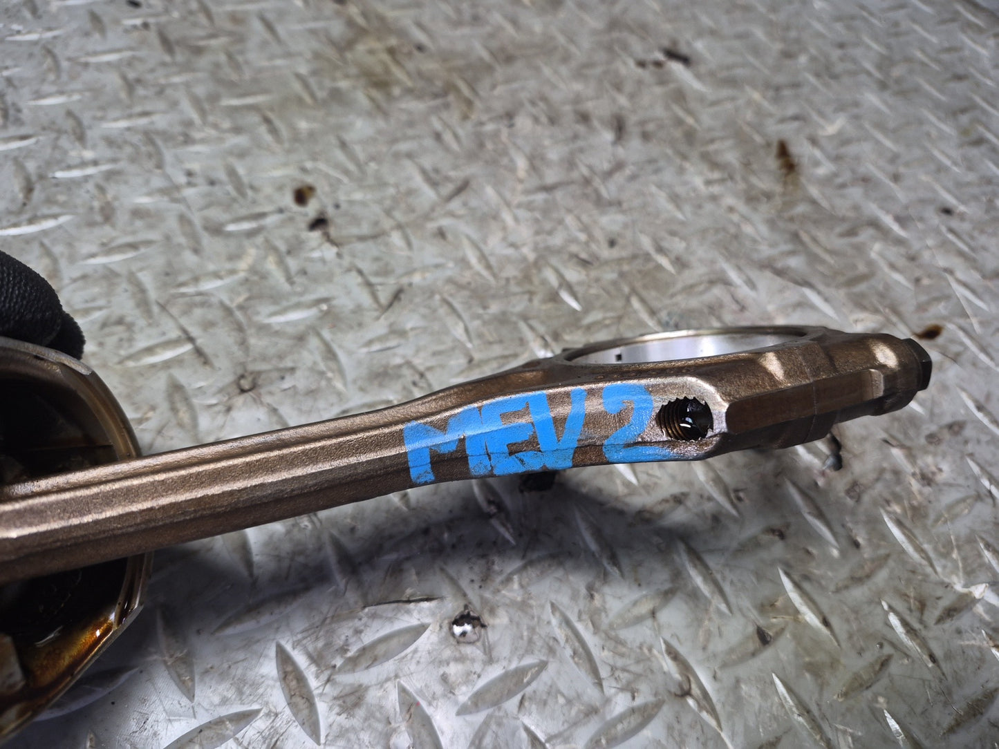 01-03 VW Eurovan T4 2.8L AXK Set of 6 Engine Piston Connecting Rod 108k OEM