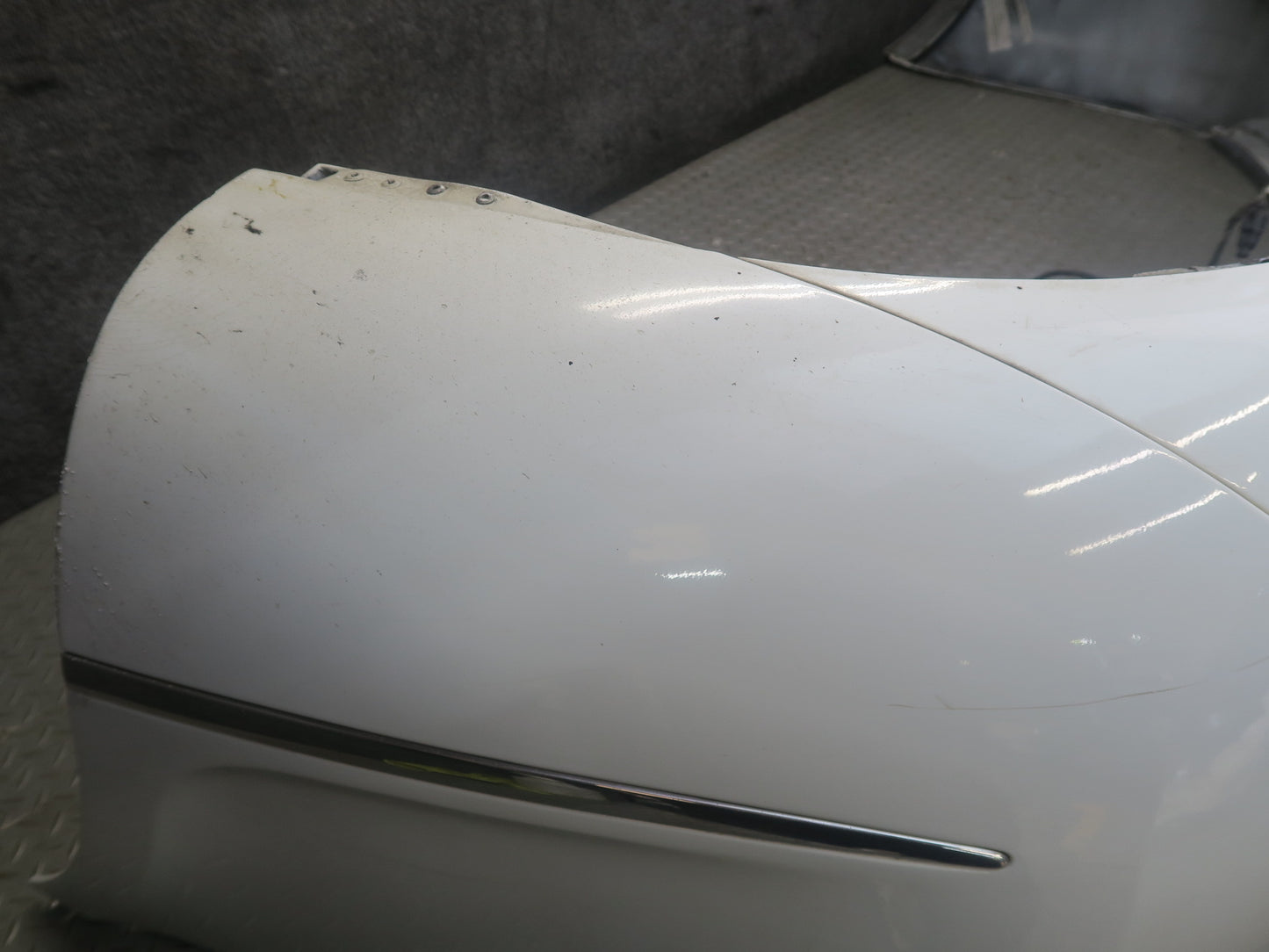 2003-2010 Bentley Continental GT Rear Bumper Cover W/ PDC Sensors White