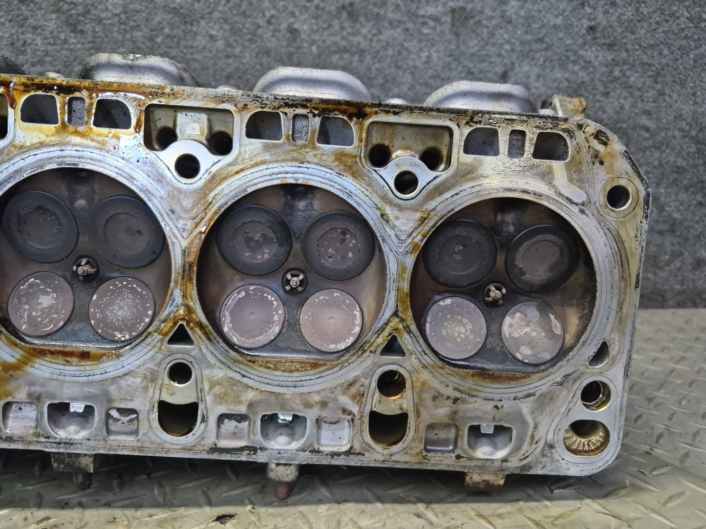 13-14 Porsche Cayenne 958 GTS 4.8L M48.02 Engine Right Cylinder Head w Camshafts