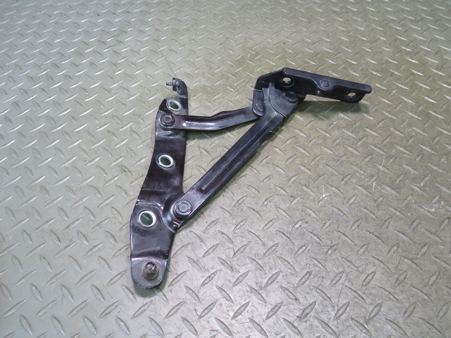 09-19 Nissan Z34 370Z Convertible Set of 2 Rear Trunk Hinge Black Cherry OEM