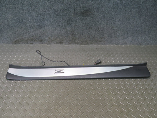 09-20 Nissan Z34 370Z Illuminated Left Right Door Scuff Sill Plate Trim Set OEM