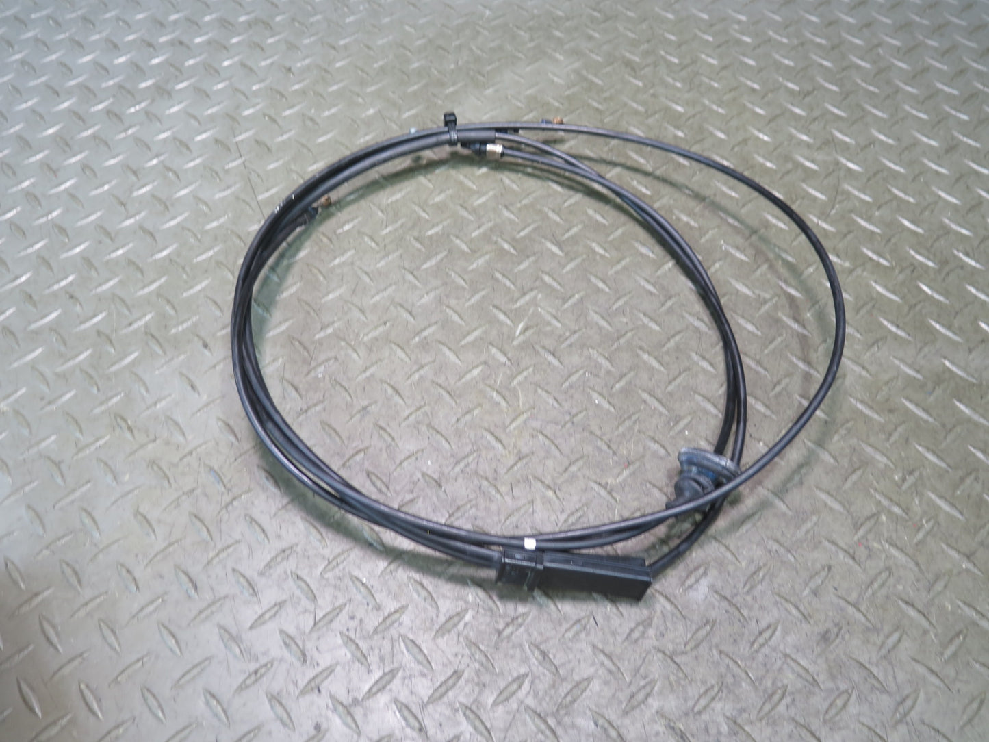 09-20 Nissan Z34 370Z Left & Right Hood Lock Latch w Release Cable Set Assy OEM