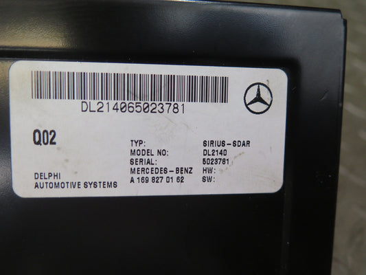 05-11 Mercedes R171 SLK Sirius Satellite Radio Control Module 169827016 OEM
