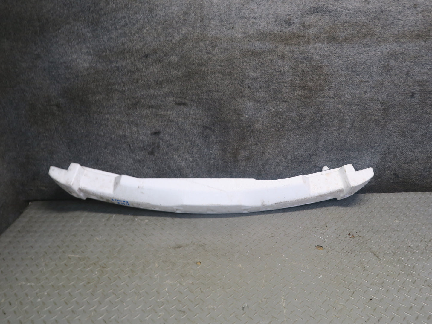 09-20 Nissan Z34 370Z Front Bumper Impact Reinforcement Bar w Foam Set Damaged