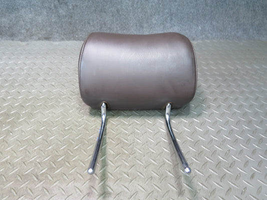 86-91 Mercedes W126 560SEL Set of 2 Rear Left Right Leather Headrest Brasil OEM