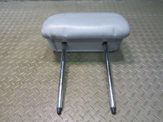 97-03 BMW E39 540i Set of 2 Front Left & Right Seat Leather Headrest Gray OEM