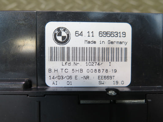 01-06 BMW E46 330Ci A/C Heater Climate Control Switch 6956319 OEM
