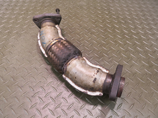 84-89 Nissan Z31 300ZX VG30E NON Turbo Exhaust Manifold Crossover Flex Pipe OEM