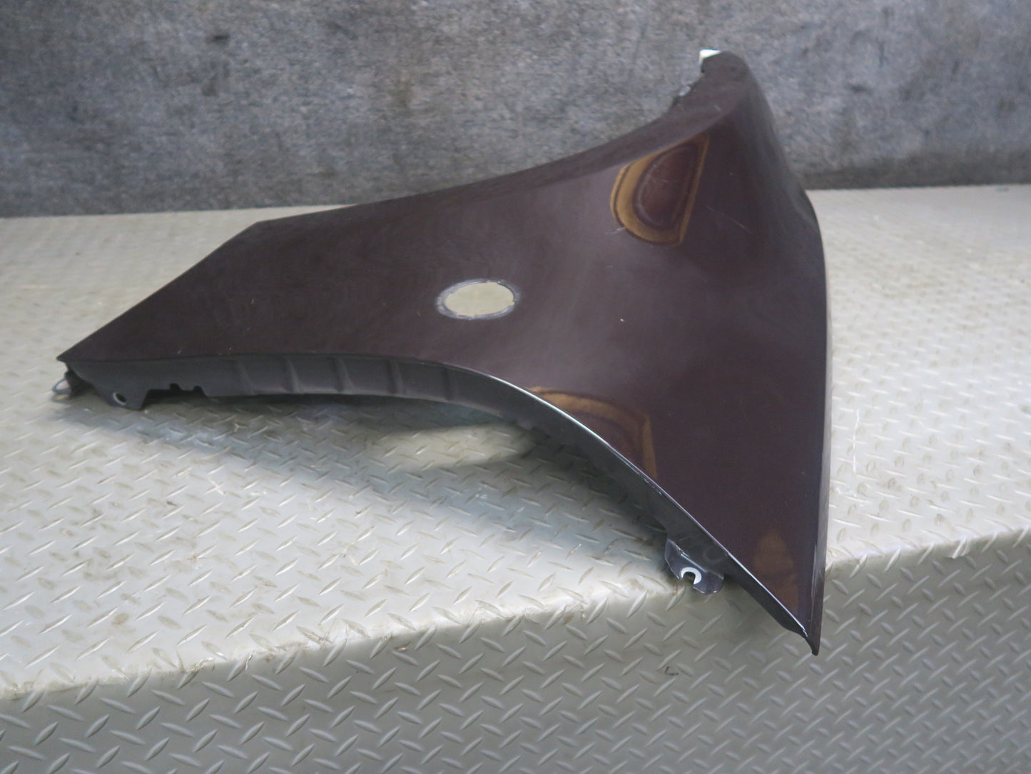 10-19 Nissan Z34 370Z Conv Front Left Fender Shell Panel Cover Black Cherry OEM