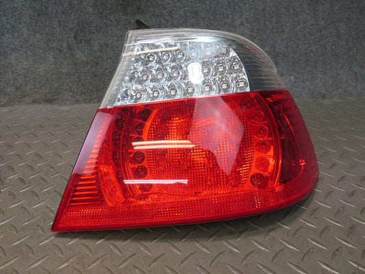 04-06 BMW E46 330ci Convert Rear Left & Right LED Outer Tail Light Lamp Set OEM