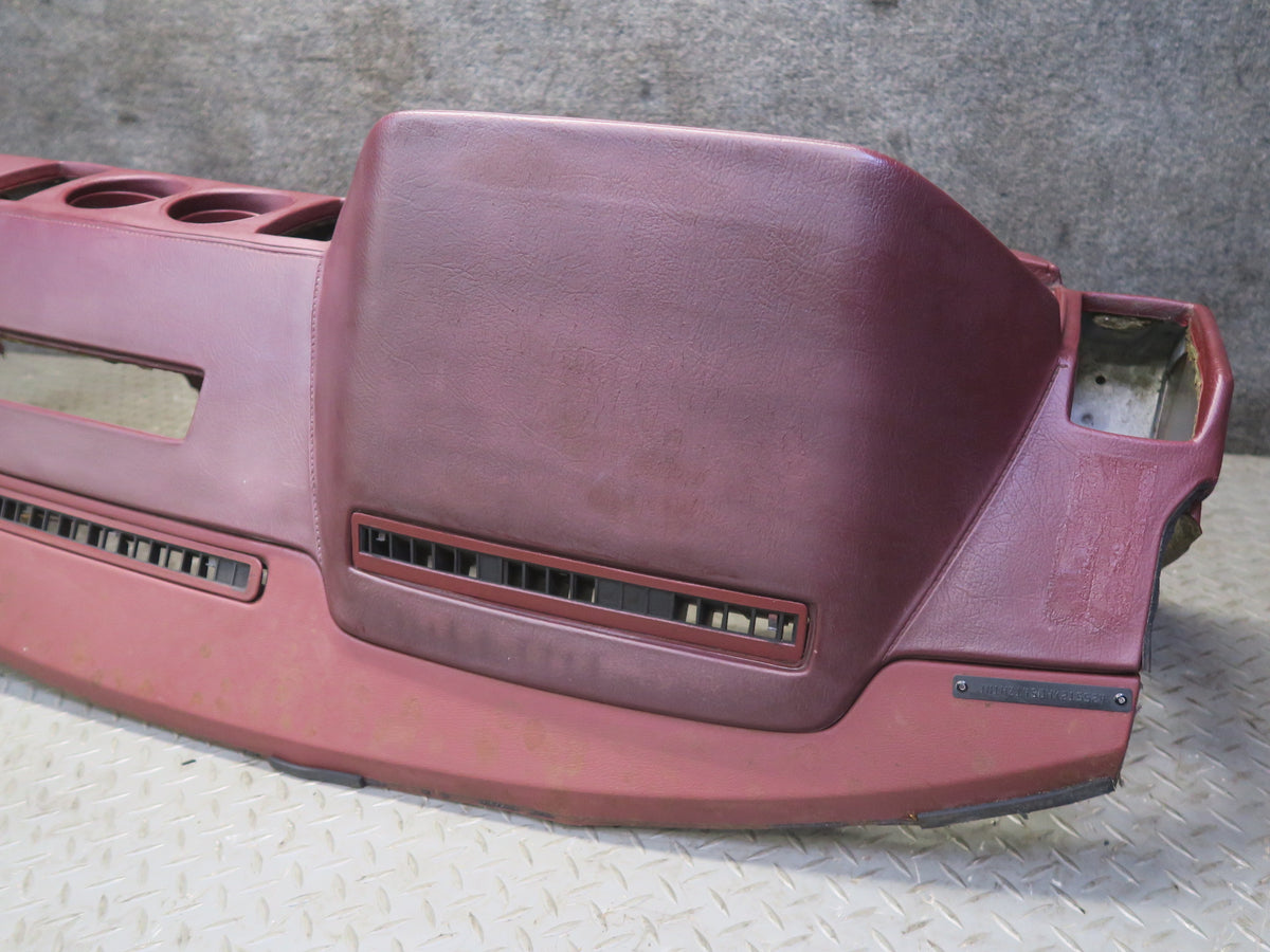 85-87 Nissan Z31 300ZX NA Dashboard Dash Instrument Trim Panel Cover RED OEM
