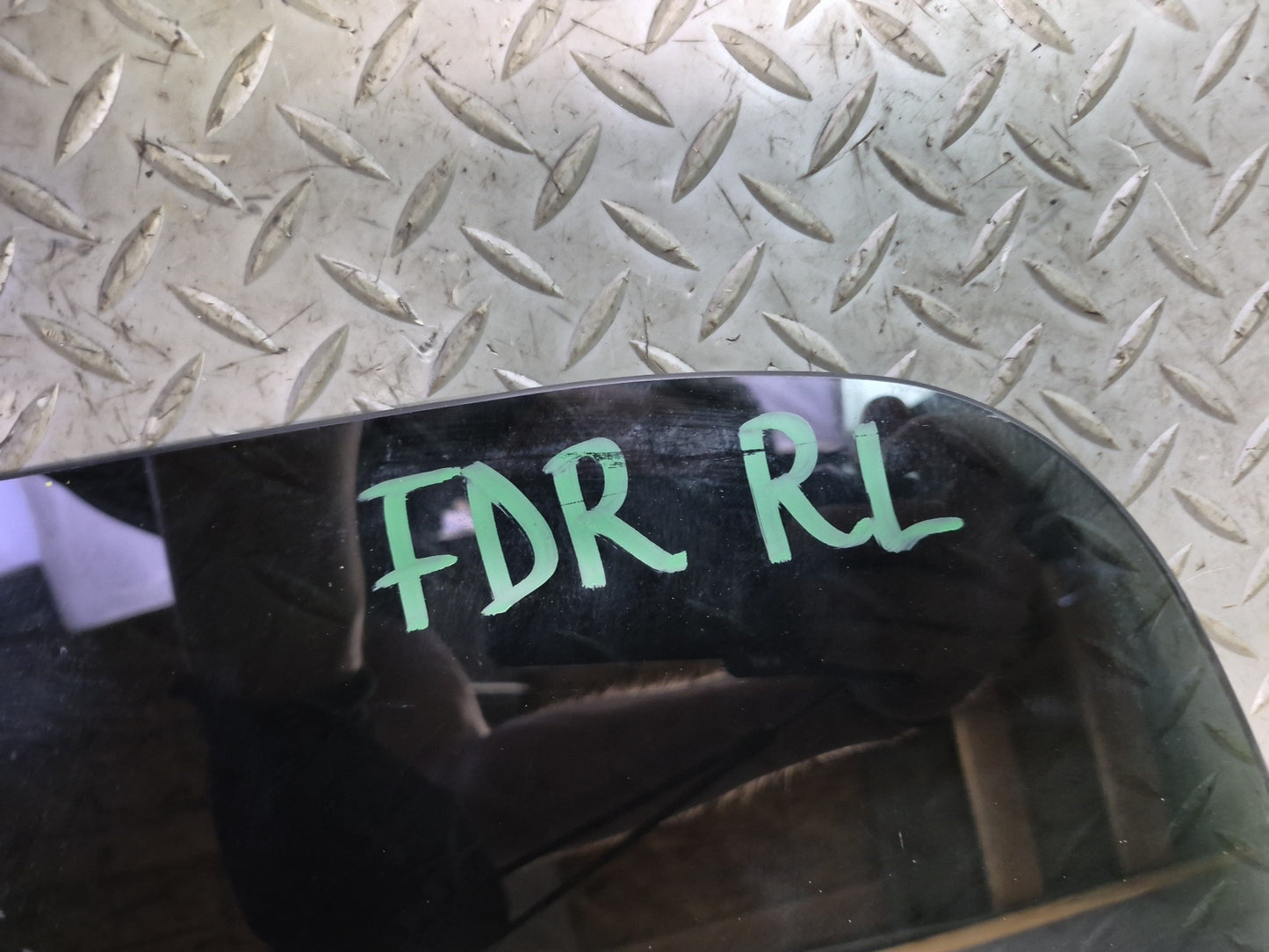 02-08 Dodge RAM 1500 DR Crew CAB Rear Left Door Glass Window OEM