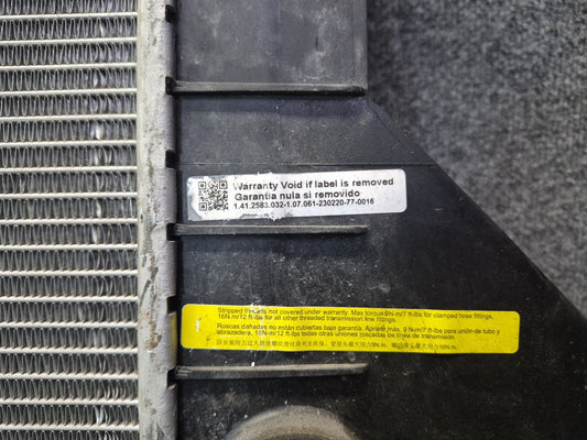 05-06 Dodge RAM SRT10 8.3L DR Engine Cooling Radiator OEM