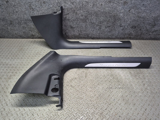 2015-2018 Porsche Macan Turbo Front Left & Right Door Scuff Sill Trim Panel Set