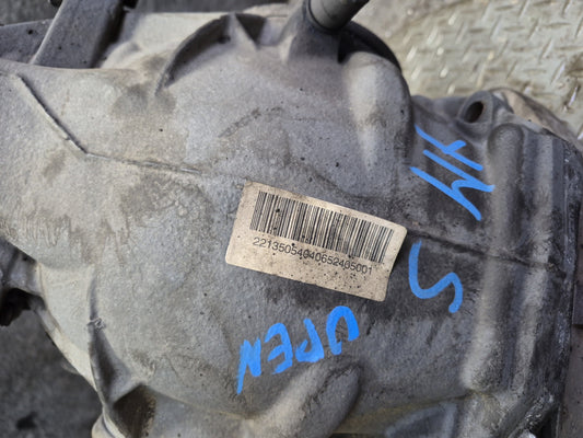 08-09 Mercedes W221 S63 AMG Rear Differential Carrier 3.06 Ratio 2213505404 OEM