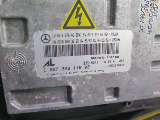 07-09 Mercedes W221 S63 Right Adaptive BI Xenon Headlight Lamp Night Vision OEM