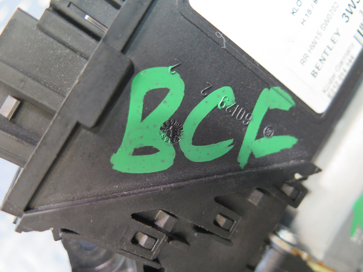03-05 Bentley Continental GT Rear Right Window Regulator Motor 3W3959704 49K