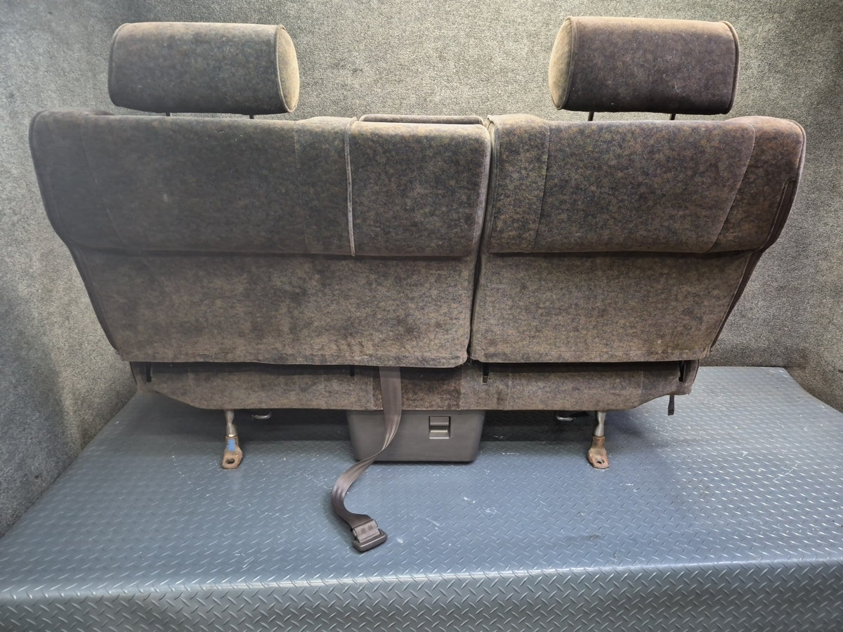 94-95 Toyota Hiace KZH106W Super Custom Rear Third ROW Velours Seat Brown OEM