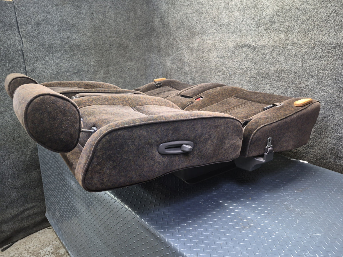 94-95 Toyota Hiace KZH106W Super Custom Rear Second ROW Velours Seat Brown OEM
