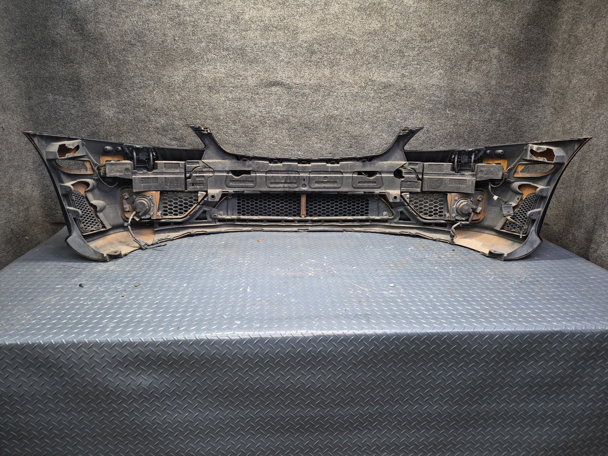 08-09 Mercedes W221 S63 AMG Sport Front Bumper Cover Black w PDC Sensors Damaged
