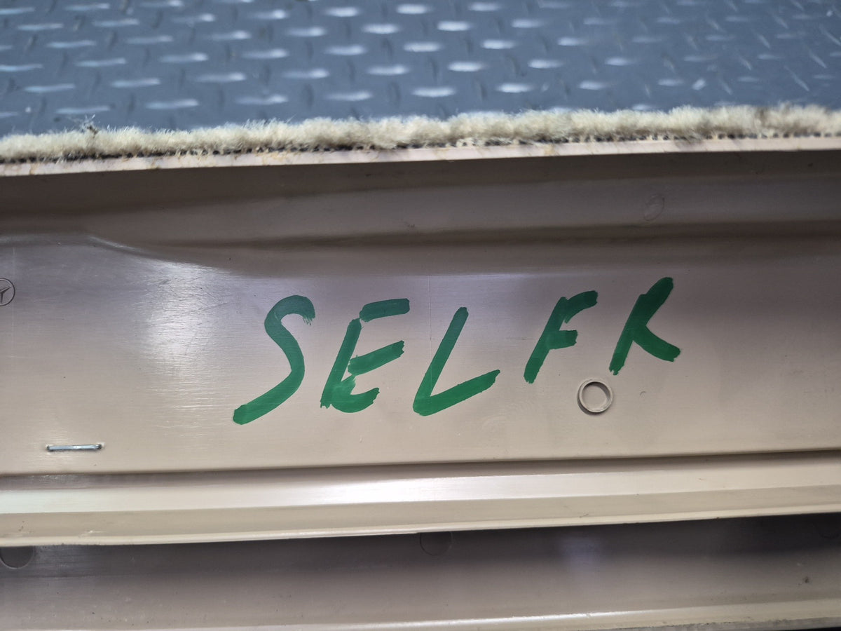 94-02 Mercedes R129 SL500 Right Door Scuff Sill Plate Trim Panel 1296800235 OEM