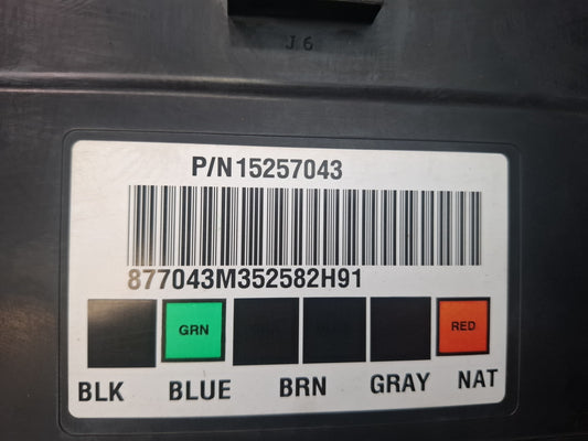 2003-2007 Hummer H2 Body Control Module Unit BCM BCU 15257043
