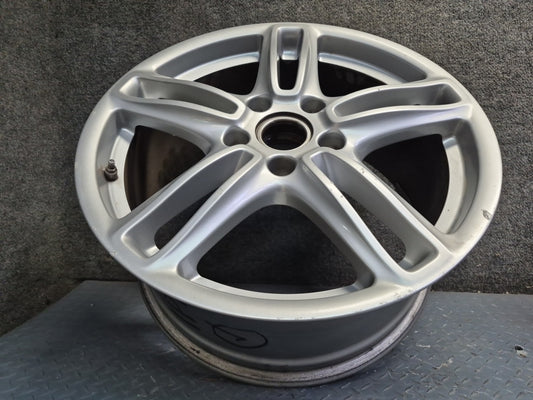 10-16 Porsche Panamera 970 Front R19" Alloy 5 Double Spoke Wheel Rim 19x9J ET60