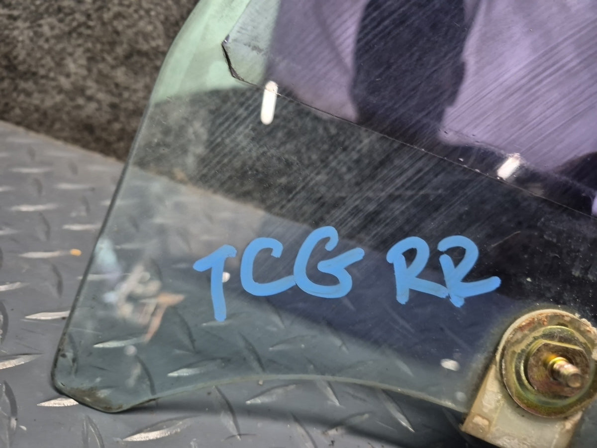 84-88 Toyota Cressida MX73 Sedan Rear Right Door Window Glass Tinted OEM
