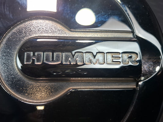 2003-2007 Hummer H2 Fuel Door Lid Chrome Cover W/ Housing