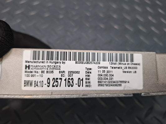 2008-2011 BMW E90 E92 E93 M3 Combox Telematics Bluetooth Controlmodule 9257163