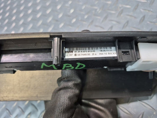 2008-2011 BMW E90 M3 Dash Center Switch w Trim Panel 6970912 OEM