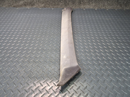 84-86 Toyota Cressida MX73 Sedan Set of 2 Front A Pillar Trim Cover Gray Damaged