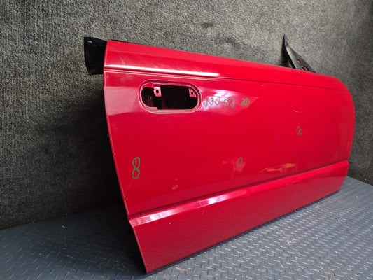 02-05 Ford Thunderbird Right Door Shell Panel Colorado RED Damaged