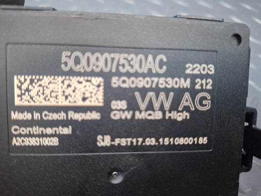 2015 Audi S3 8VS Gateway Control Module Unit 5Q0907530AC OEM