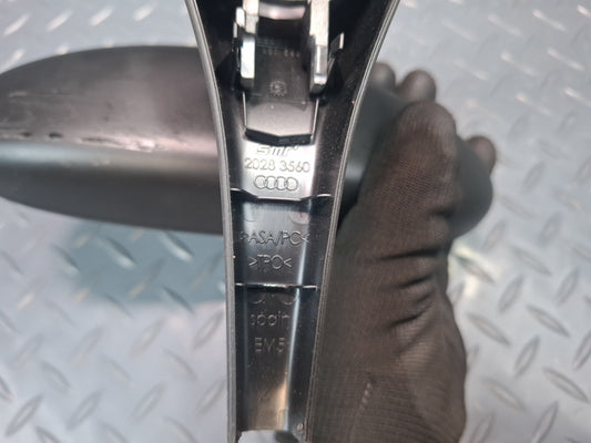 15-18 Audi A3 S3 8VS Sedan Manual Dimming Interior Rear View Mirror Black OEM