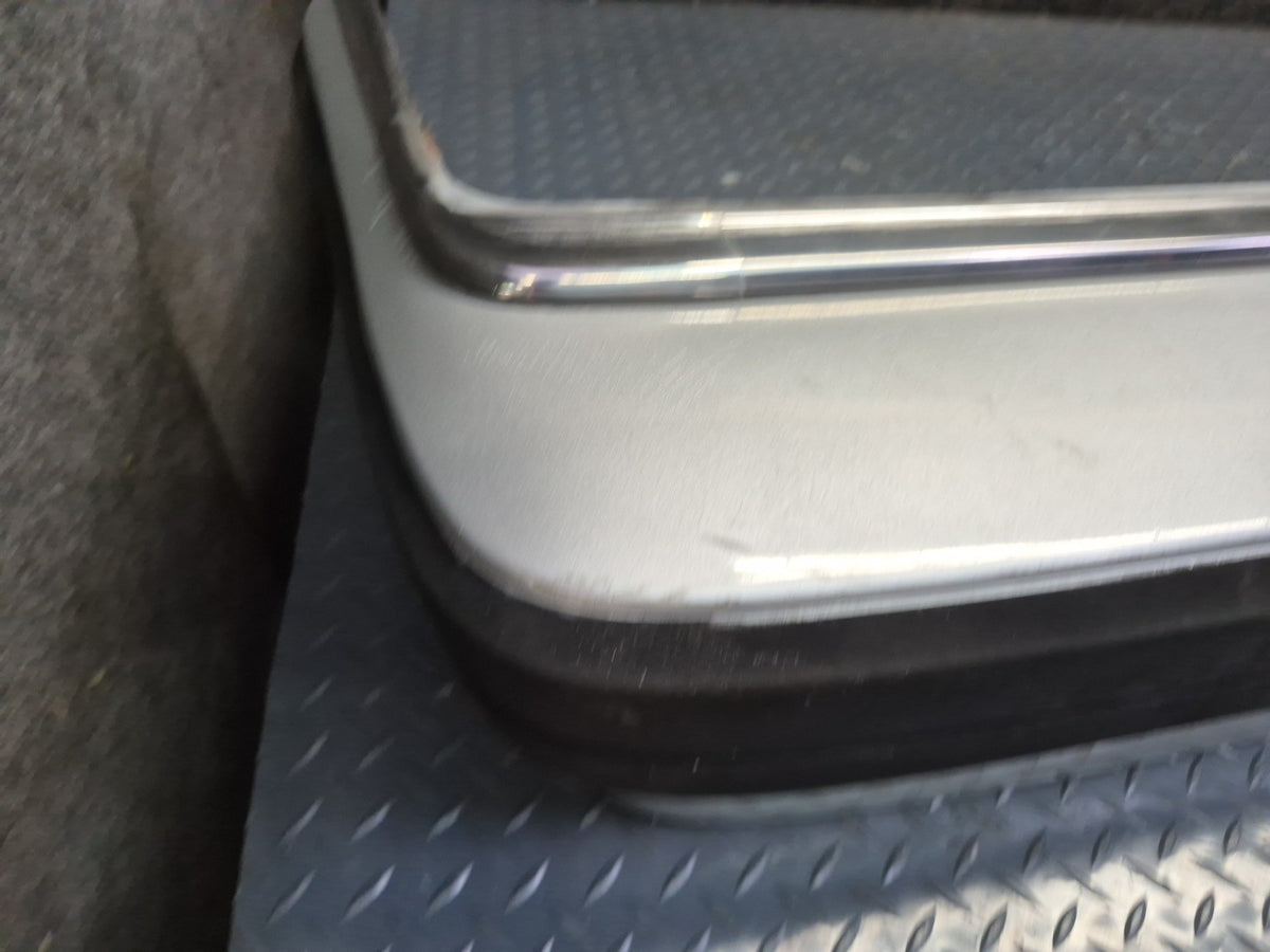 84-88 Toyota Cressida MX73 Sedan Rear Bumper Cover w Hardware Set Silver OEM
