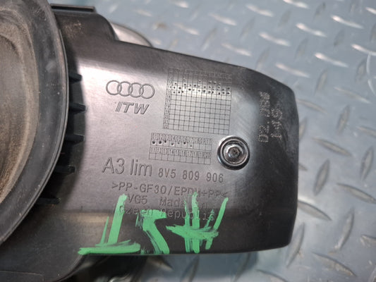15-18 Audi A3 S3 8VS Gas Fuel Tank Filler Door Lid Cap Misano RED OEM