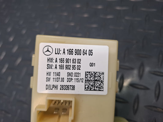 2012-2015 Mercedes X166 W166 Ml-class Rear Trunk Lid Tailgate Control Module