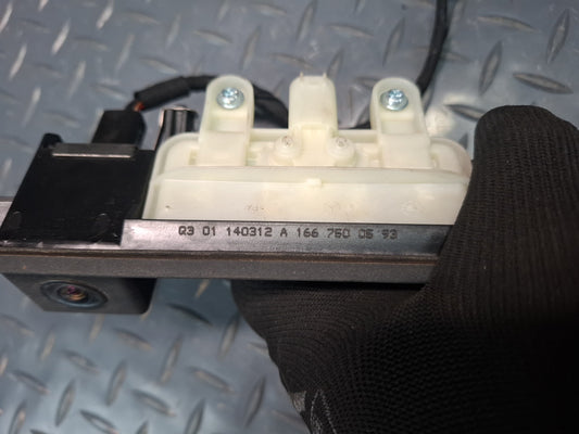 2012-2015 Mercedes W166 Ml-class Rear Trunk Lid Open Release Handle w Camera