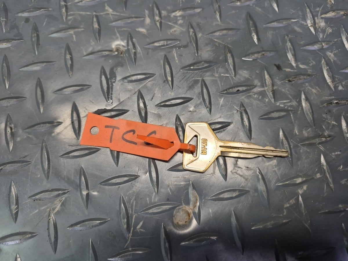 1986 Toyota Cressida MX73 A/T Sedan Steering Column Assembly w Lock KEY Set OEM